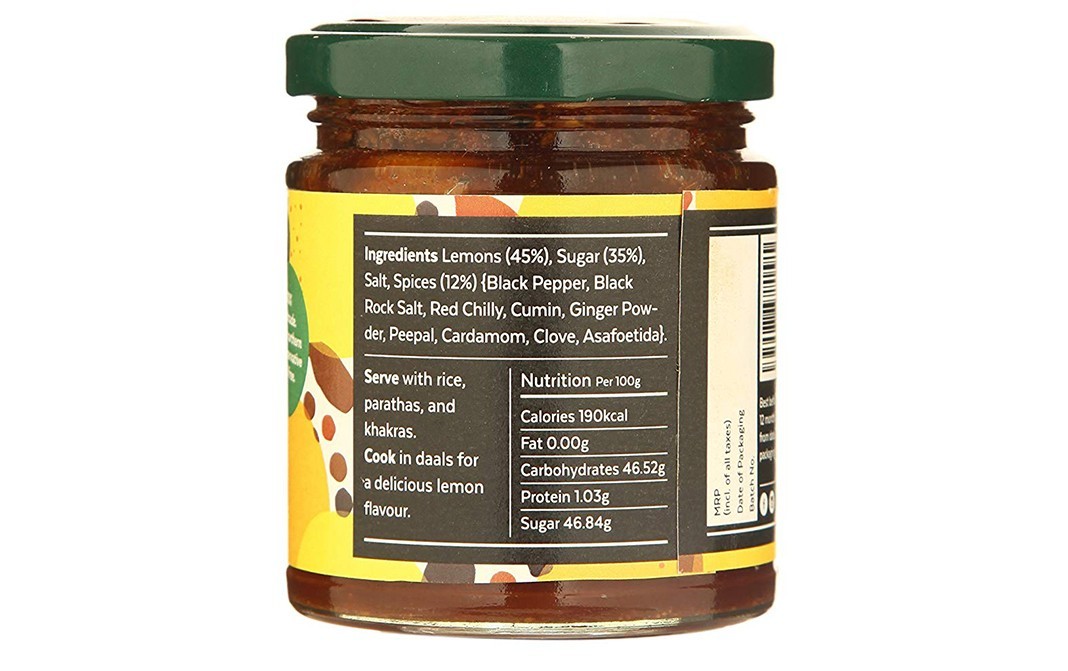 Aamra Meetha Nimbu Pickle    Glass Jar  210 grams